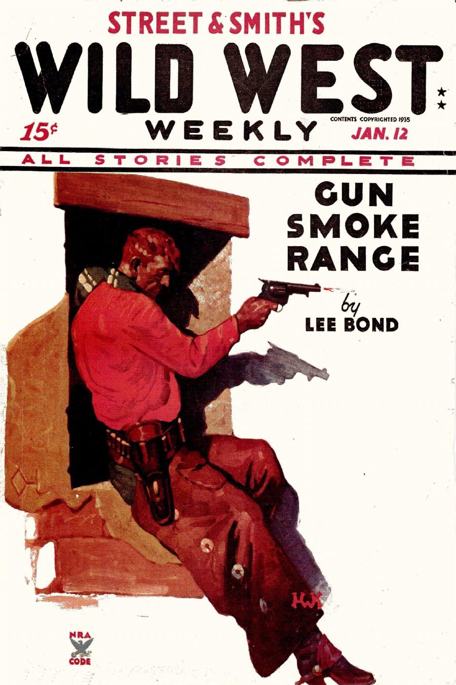 Wild West Weekly - 12 January 1935