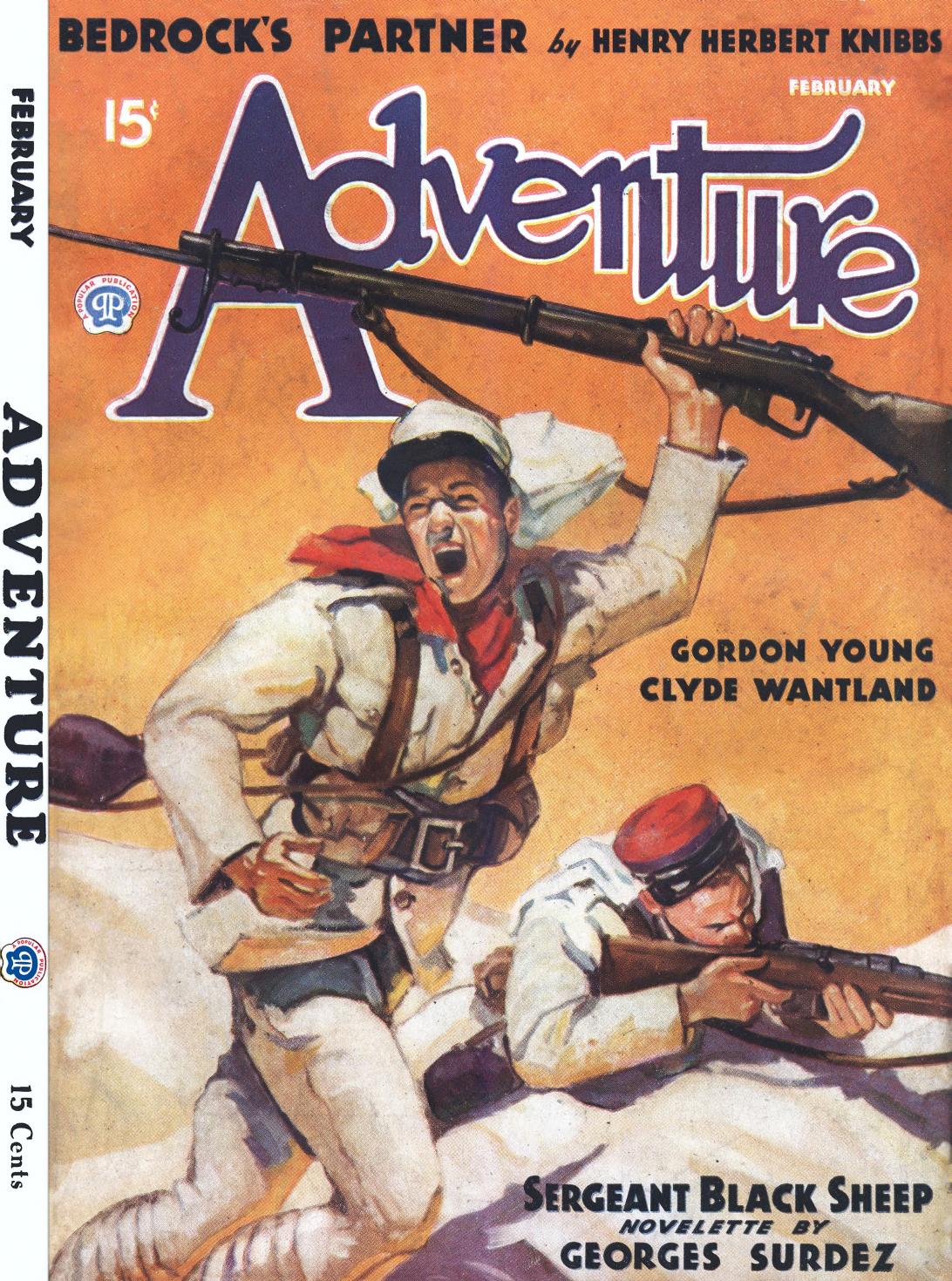 Adventure - February 1936