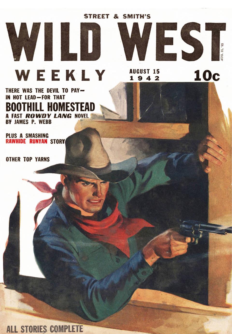 Wild West Weekly - 15 August 1942