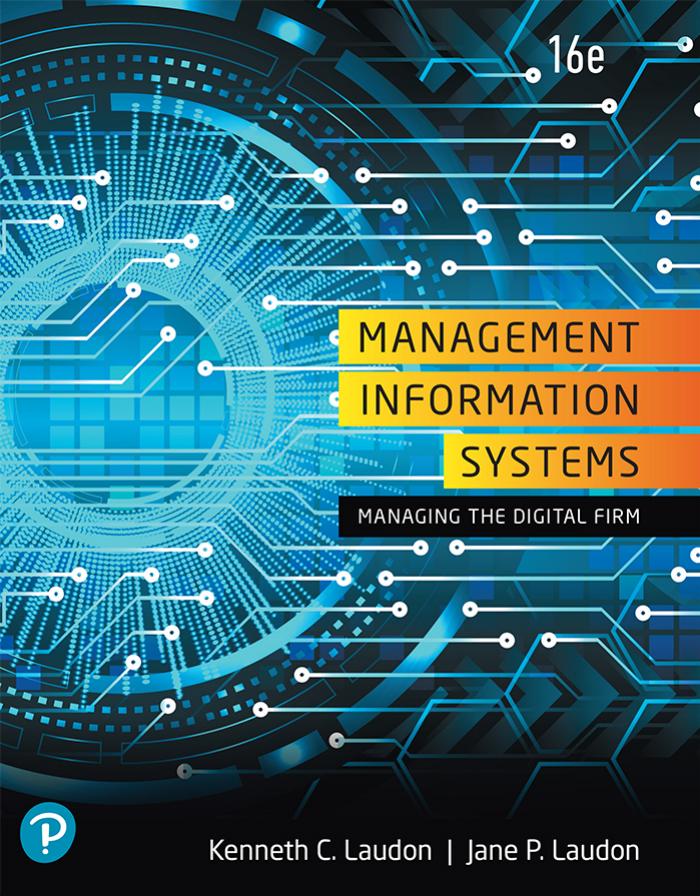 Laudon K. Management Information Systems...16ed 2020