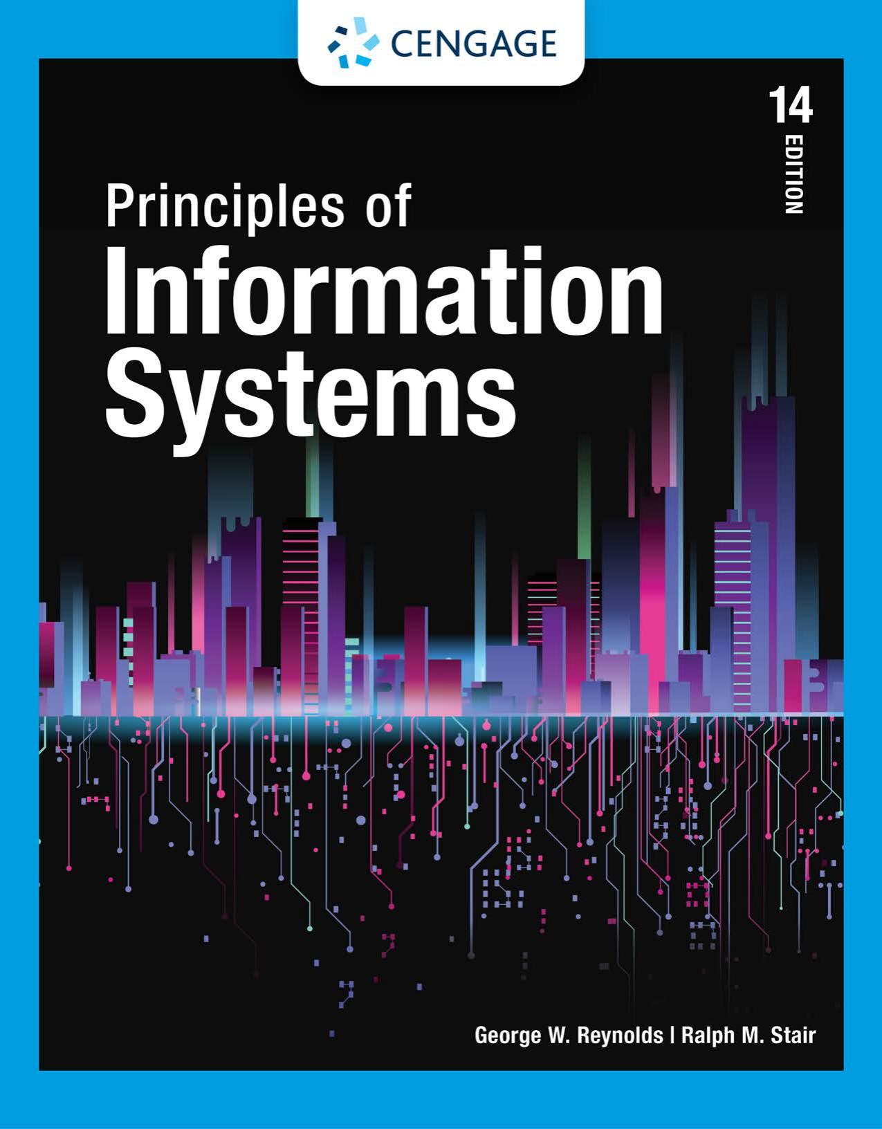 EBK: PRINCIPLES OF INFORMATION SYSTEMS