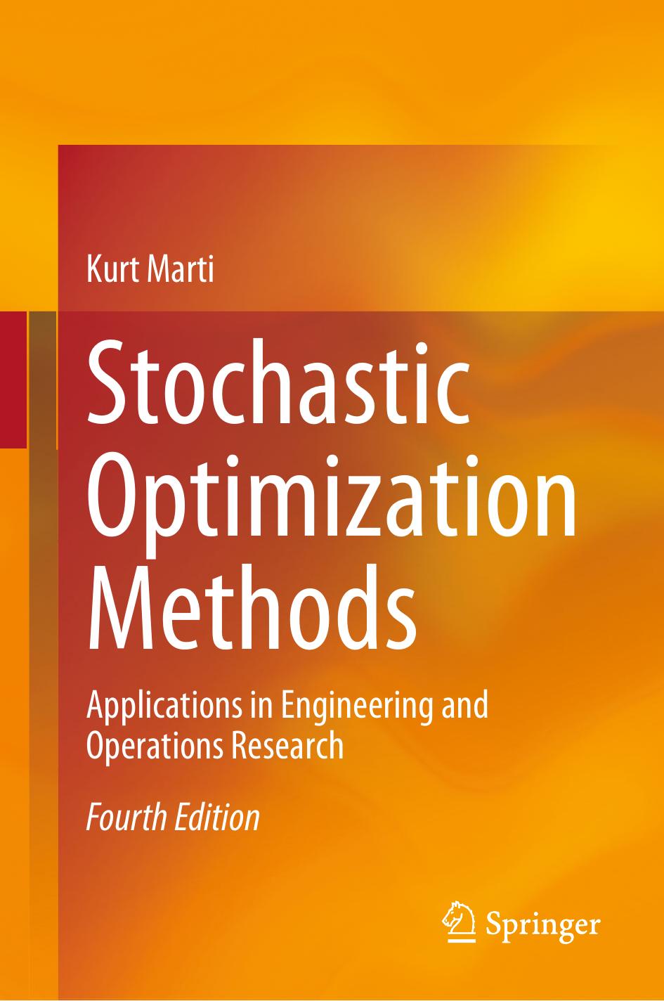 Stochastic Optimization Methods