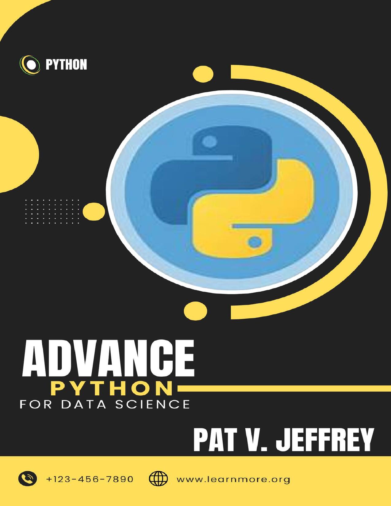 Advance python for data science