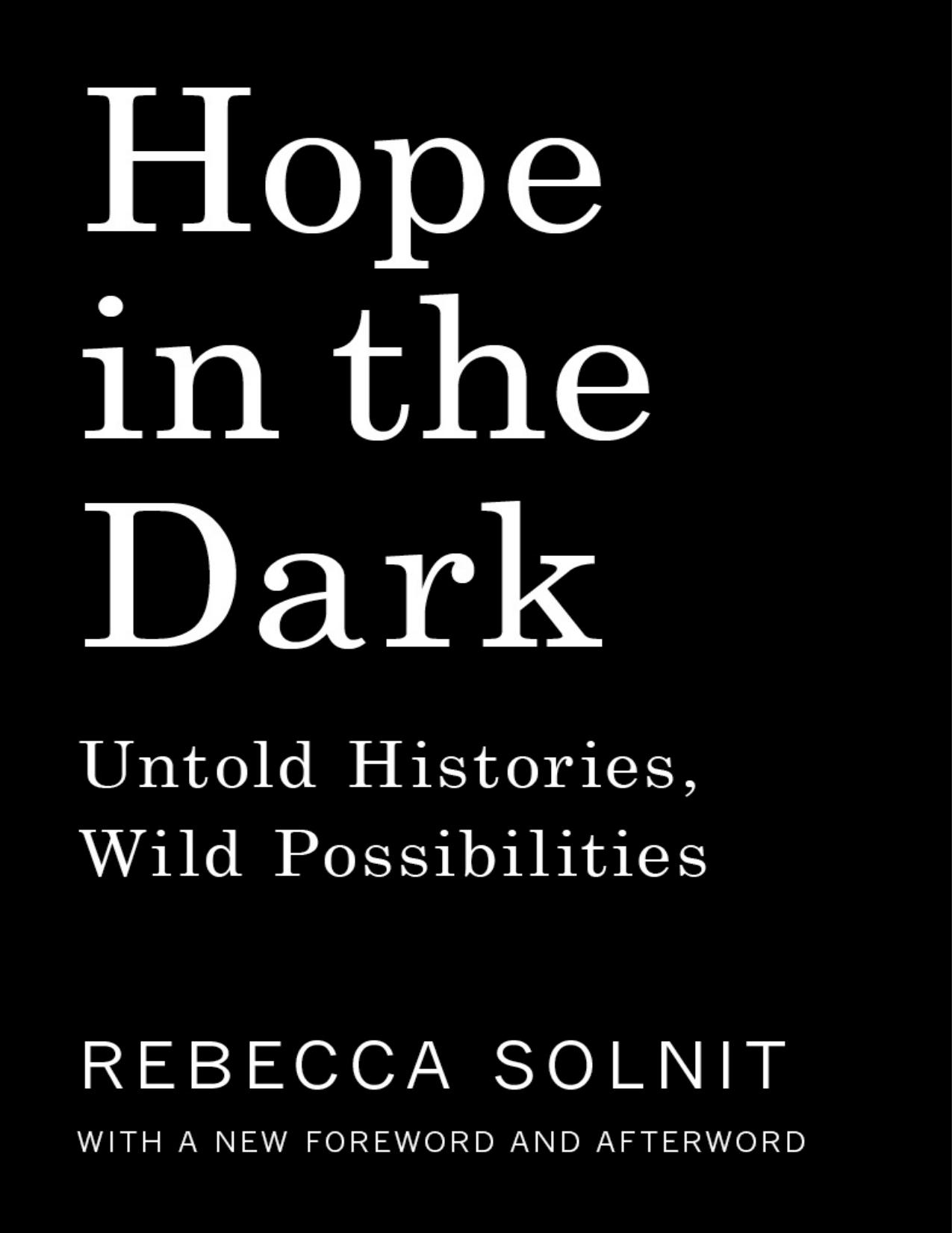 Hope in the Dark