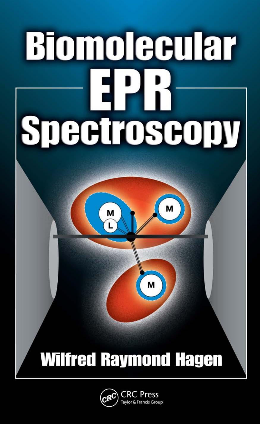 Hagen W. Biomolecular EPR Spectroscopy 2009