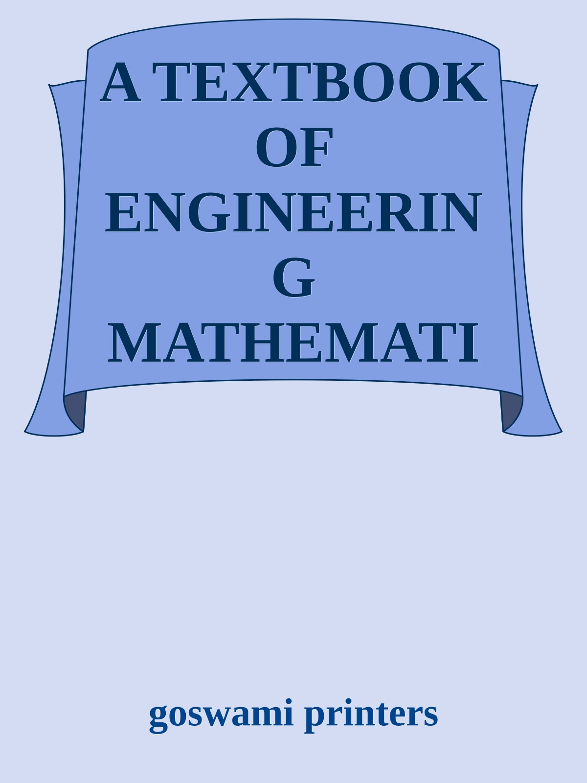 A TEXTBOOK OF ENGINEERING MATHEMATICS (SEM-III)