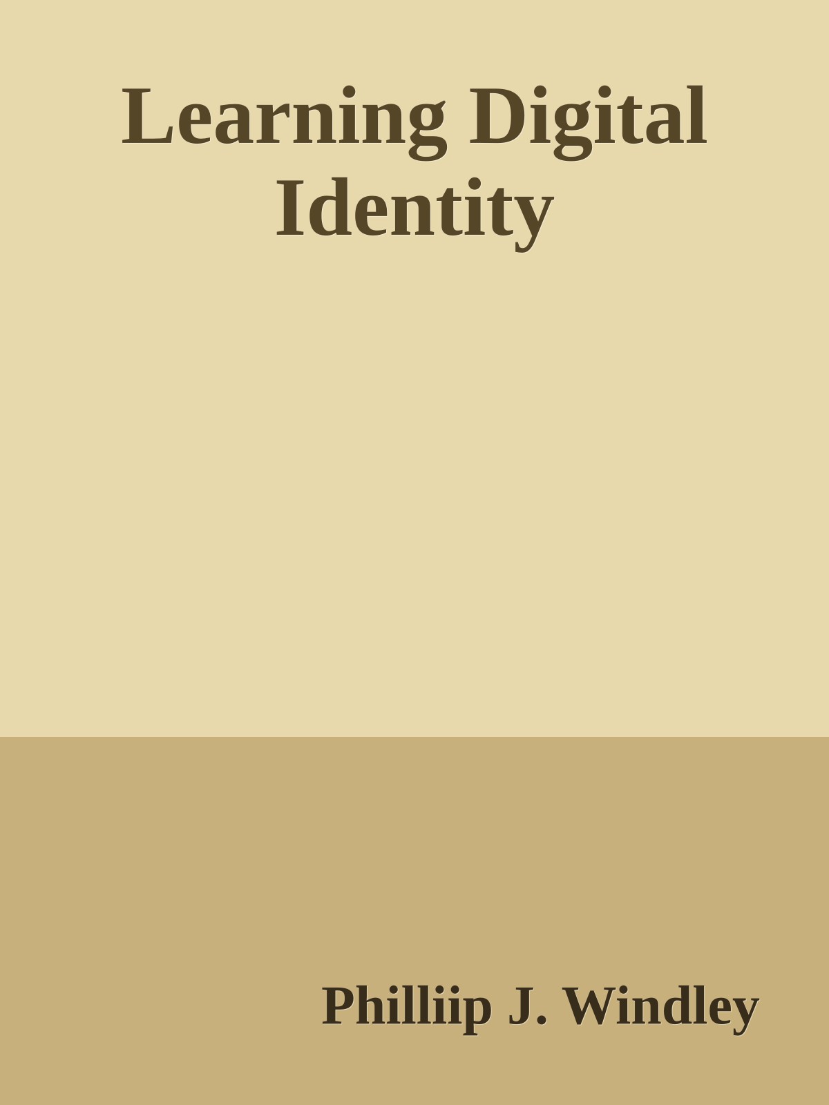 Learning Digital Identity