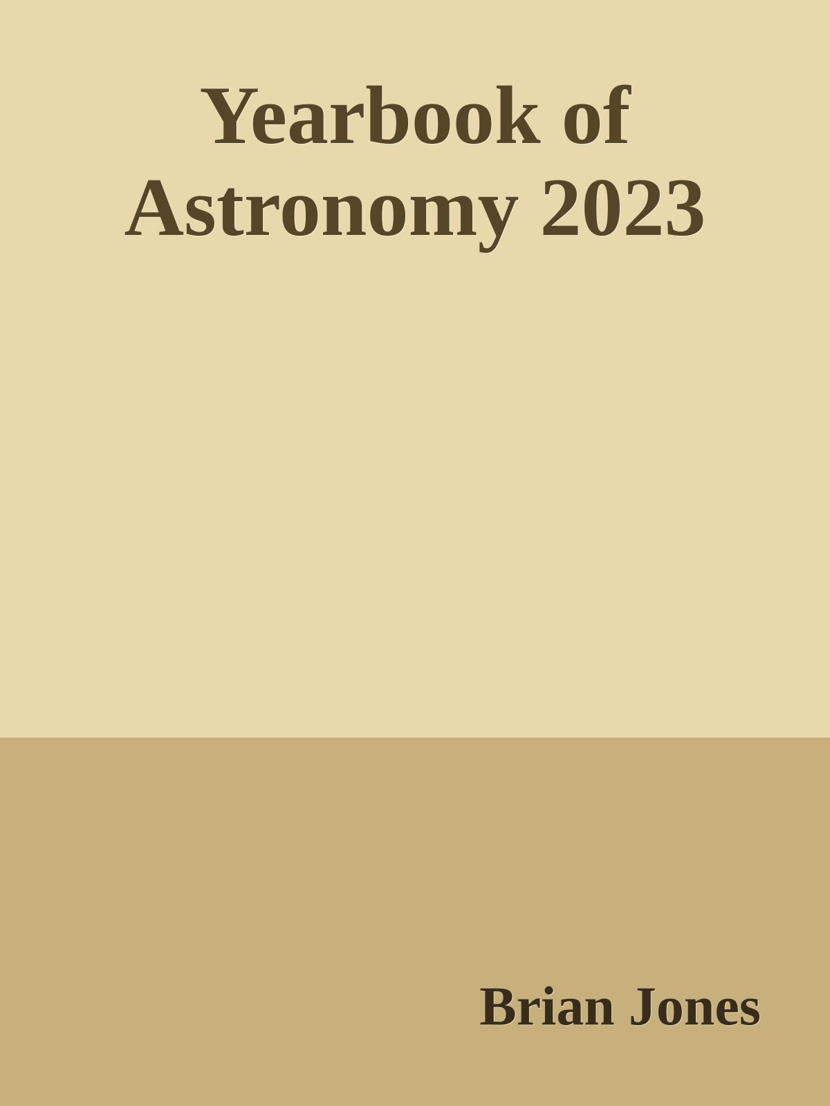 Yearbook of Astronomy 2023