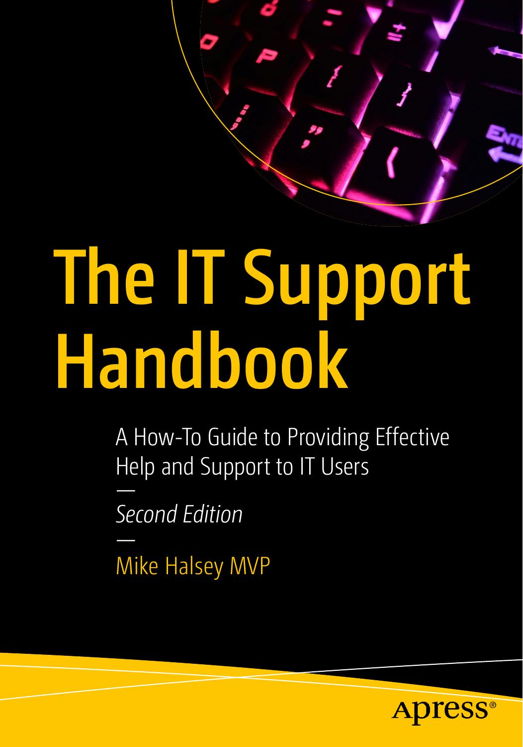 The IT Support Handbook