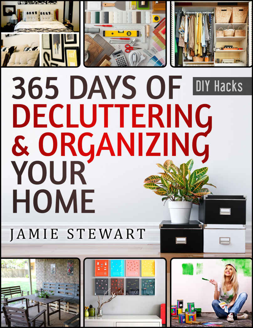 365 Days of Decluttering and Organizing Your Home: DIY Household Hacks, DIY Declutter and Organize, DIY Projects, DIY Crafts, DIY Books, DIY Cookbook, ... Home Improvement (DIY Hacks Book 1)