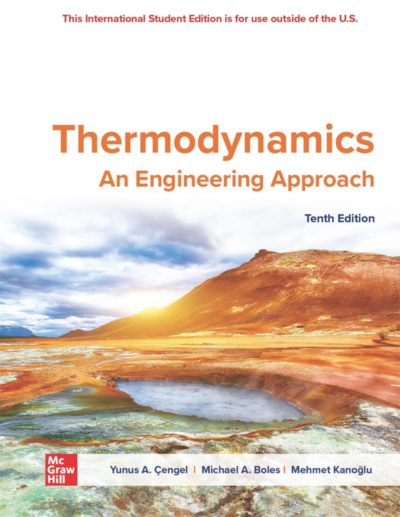 ISE Ebook Online Access For Thermodynamics: An Engineering Approach