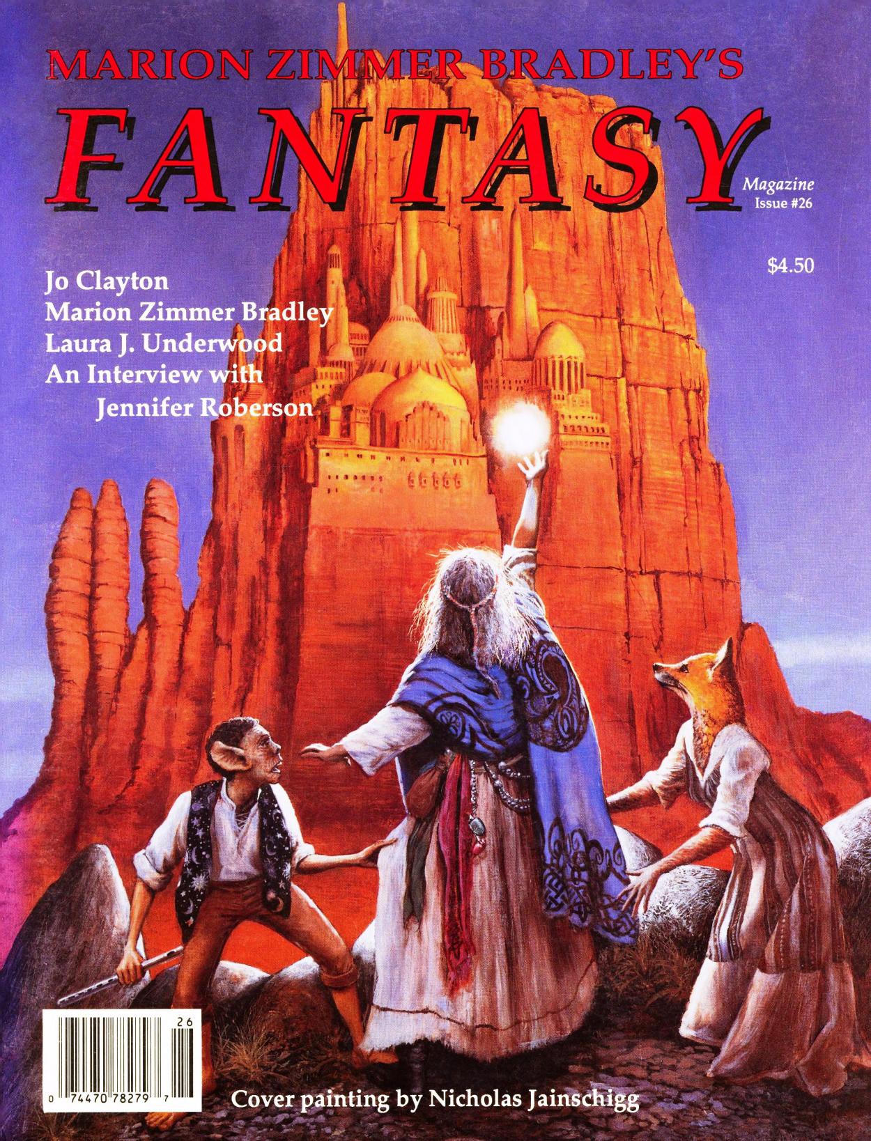 Marion Zimmer Bradley's Fantasy Magazine #26 - Winter 1995