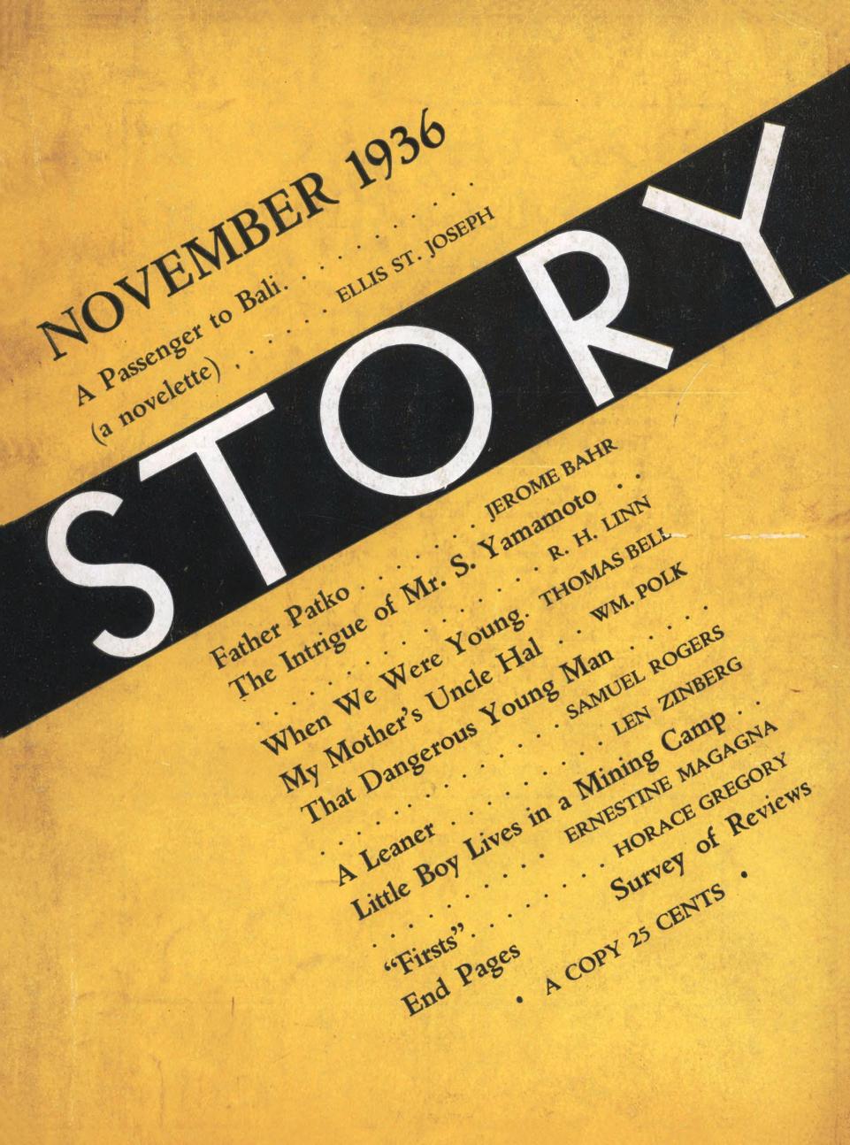 Story - November 1936