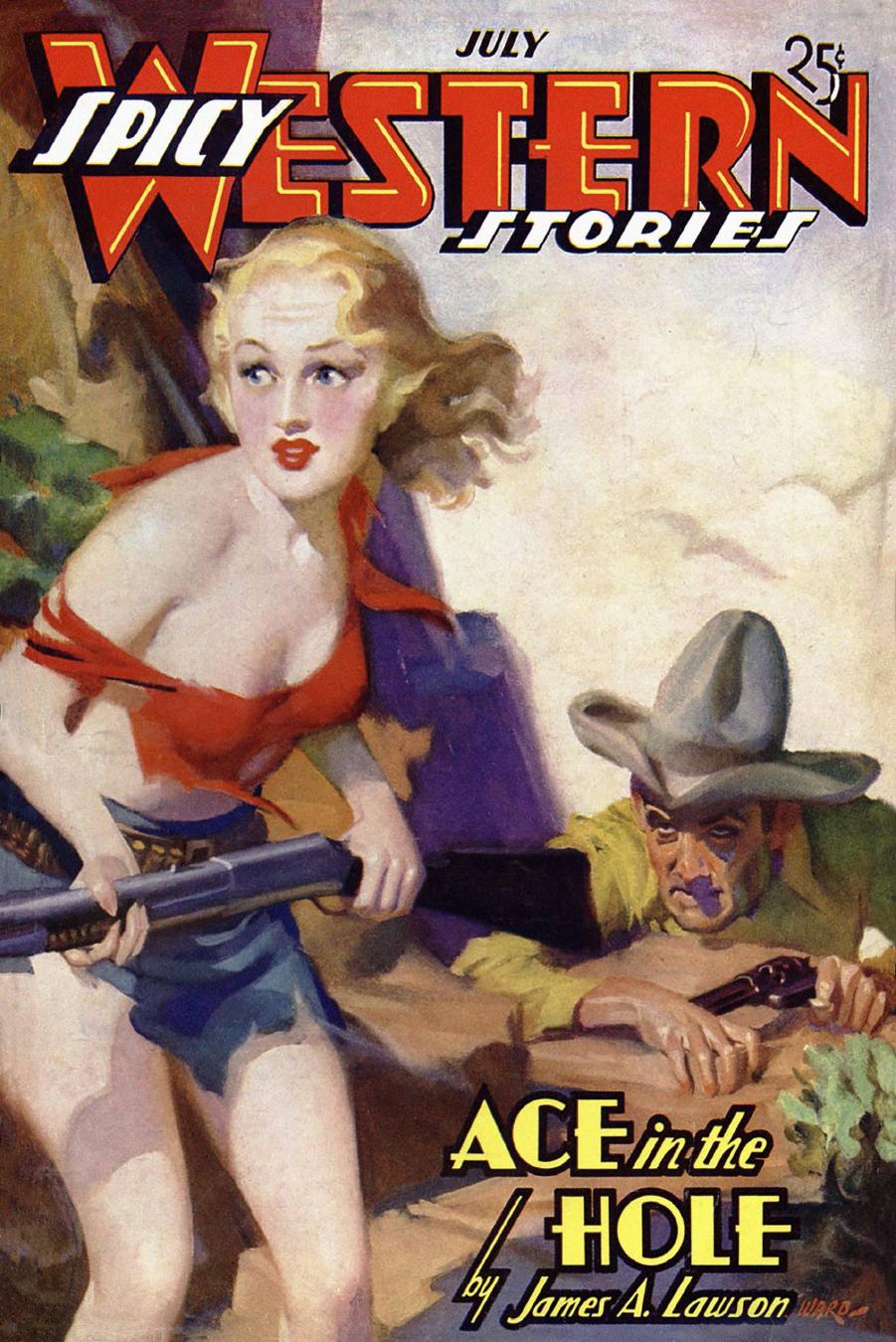 Spicy Western Stories - July 1937