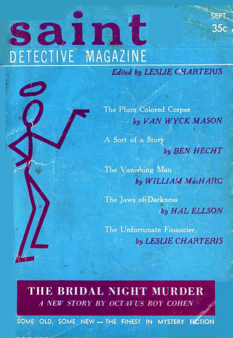 Saint Detective Magazine - September 1956