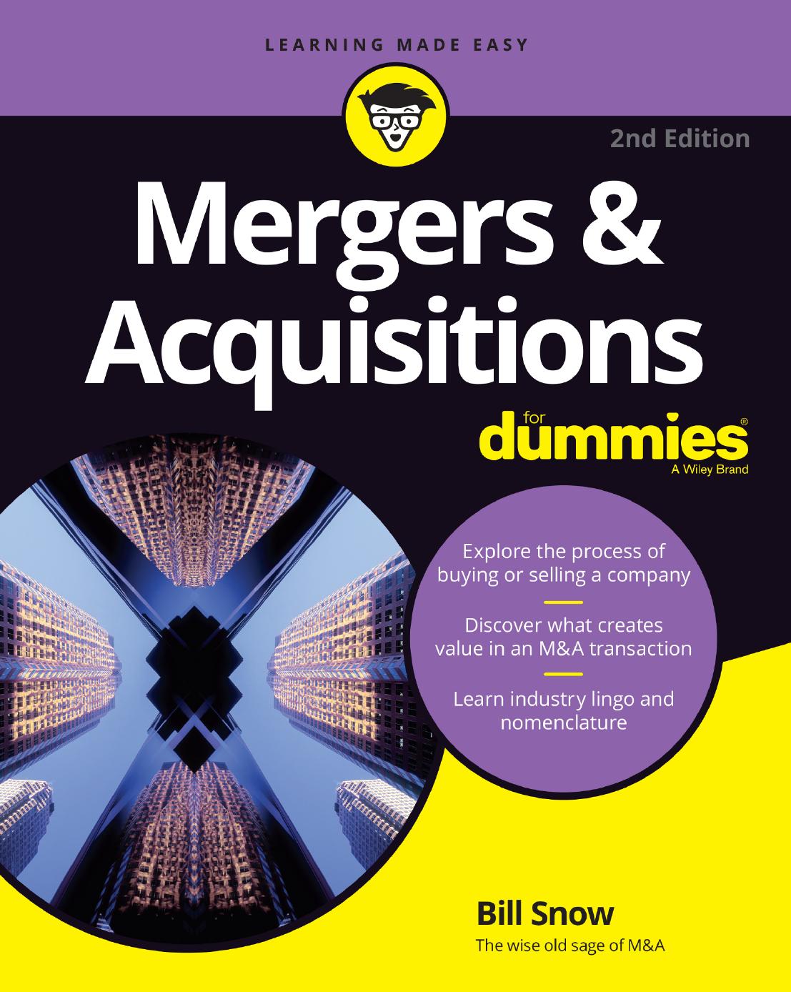 Mergers & Acquisitions For Dummies®, 2nd Edition