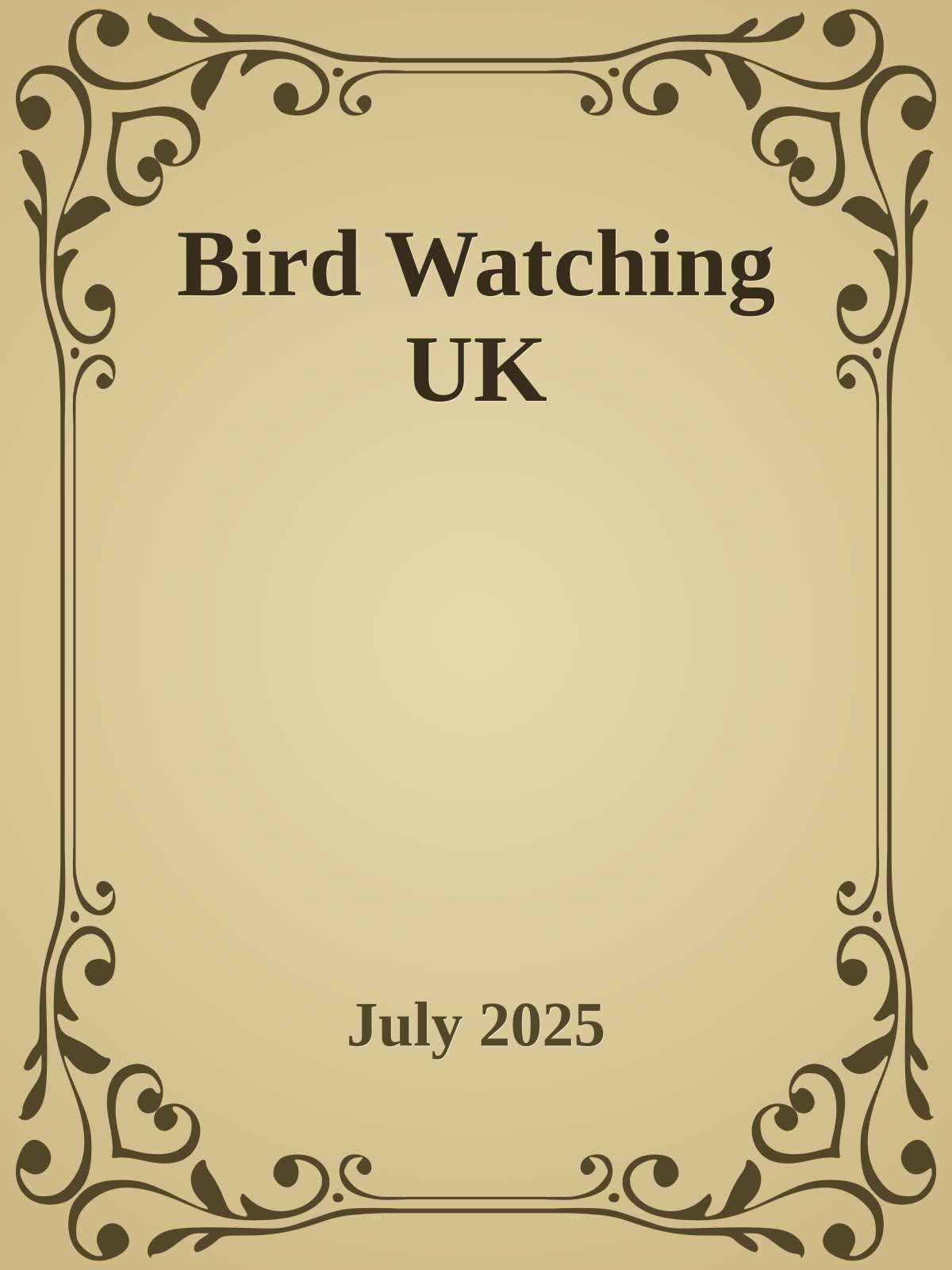 Bird Watching UK