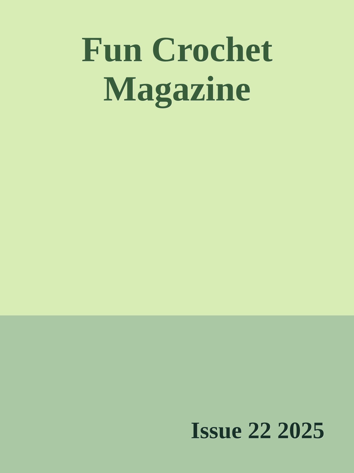 Fun Crochet Magazine