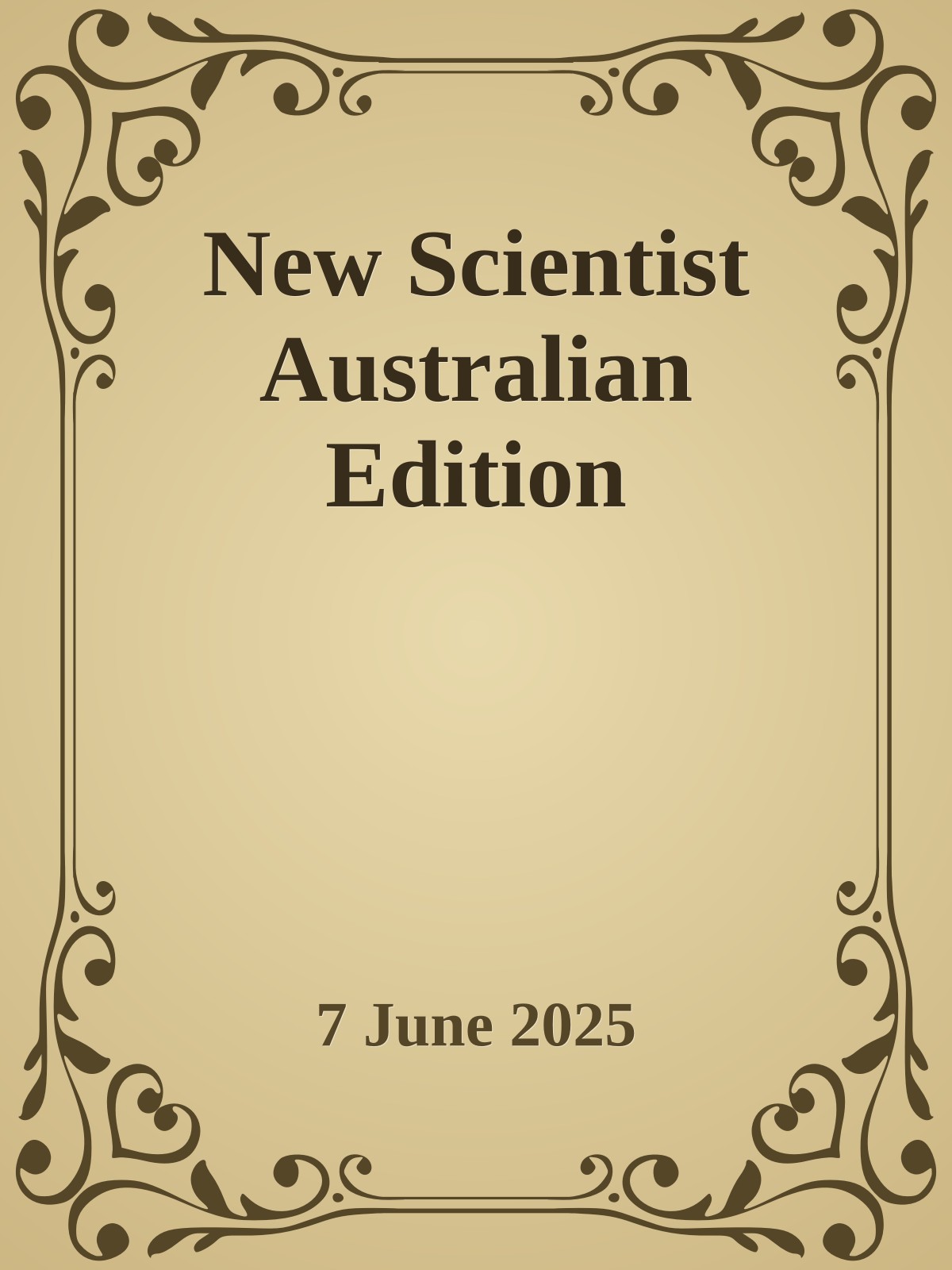 New Scientist Australian Edition