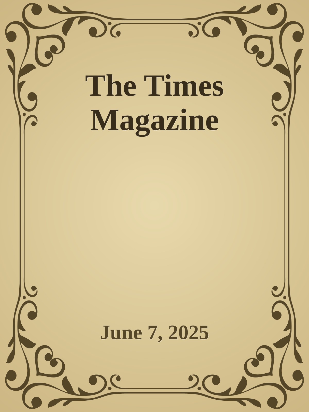 The Times Magazine