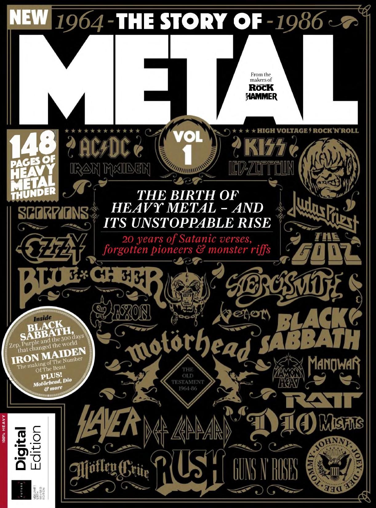 The Story of Metal - Volume 1 1964-1986 (6th Revised Ed., 2024)