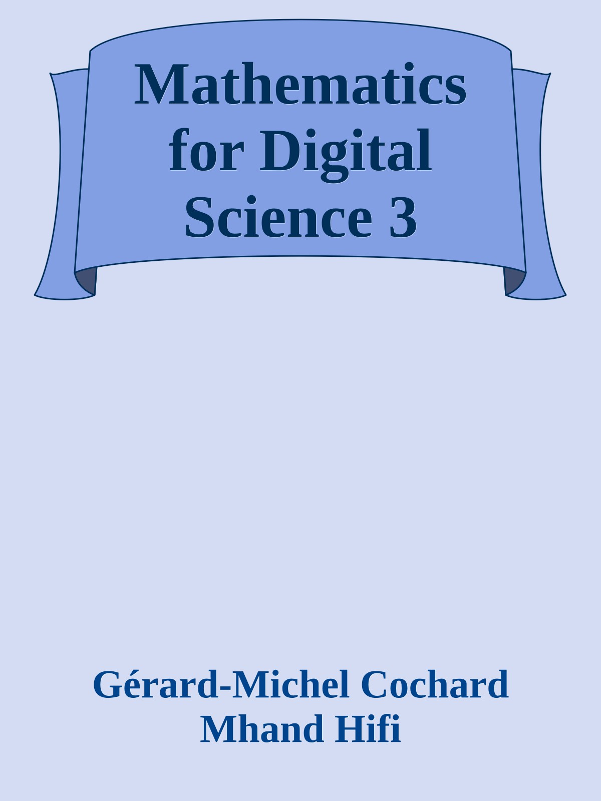 Mathematics for Digital Science 3