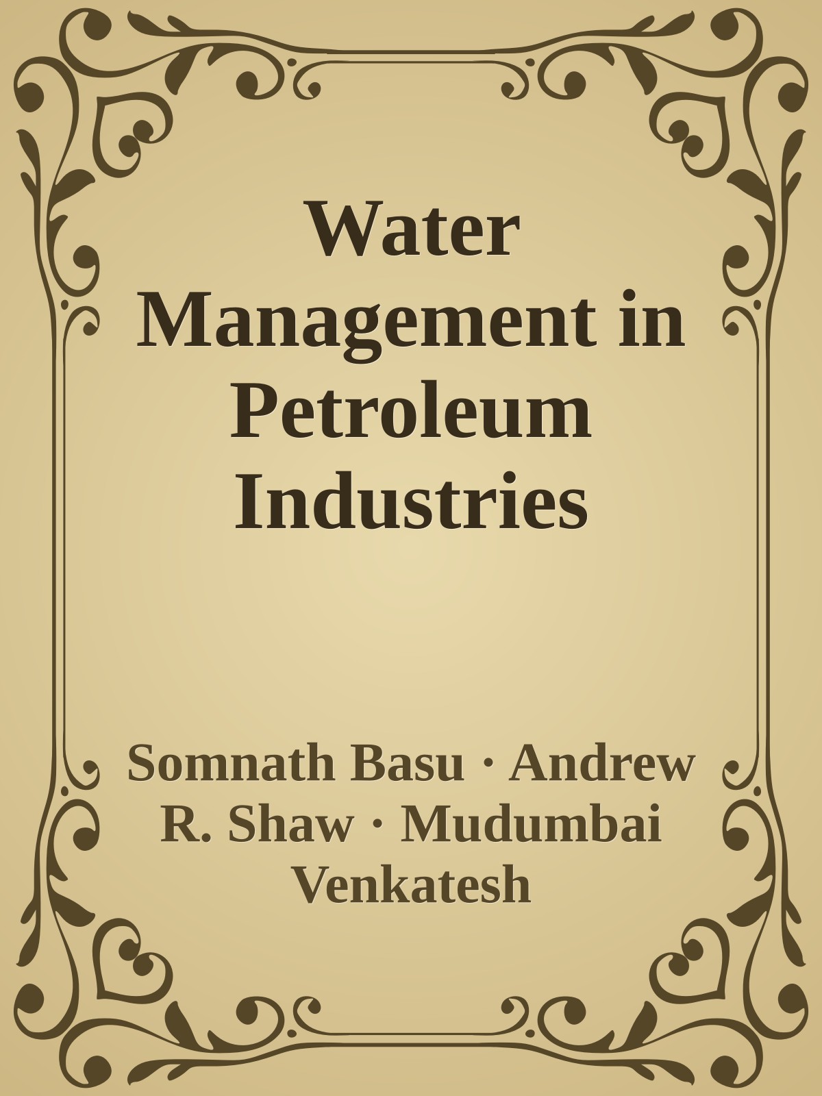 Water Management in Petroleum Industries
