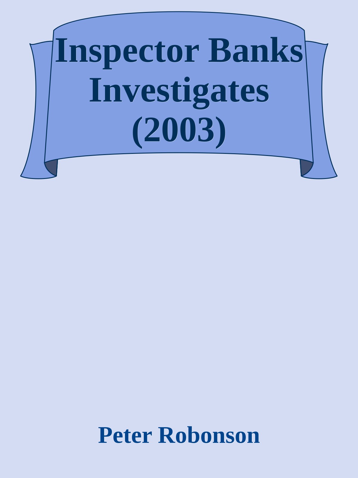 Inspector Banks Investigates (2003)