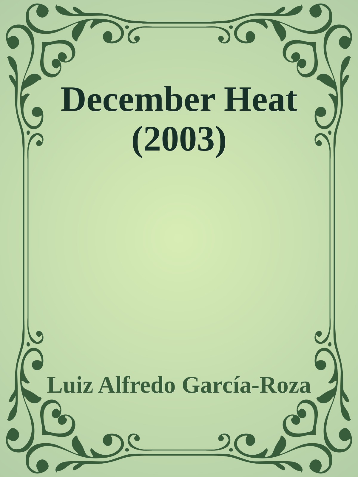 December Heat (2003)