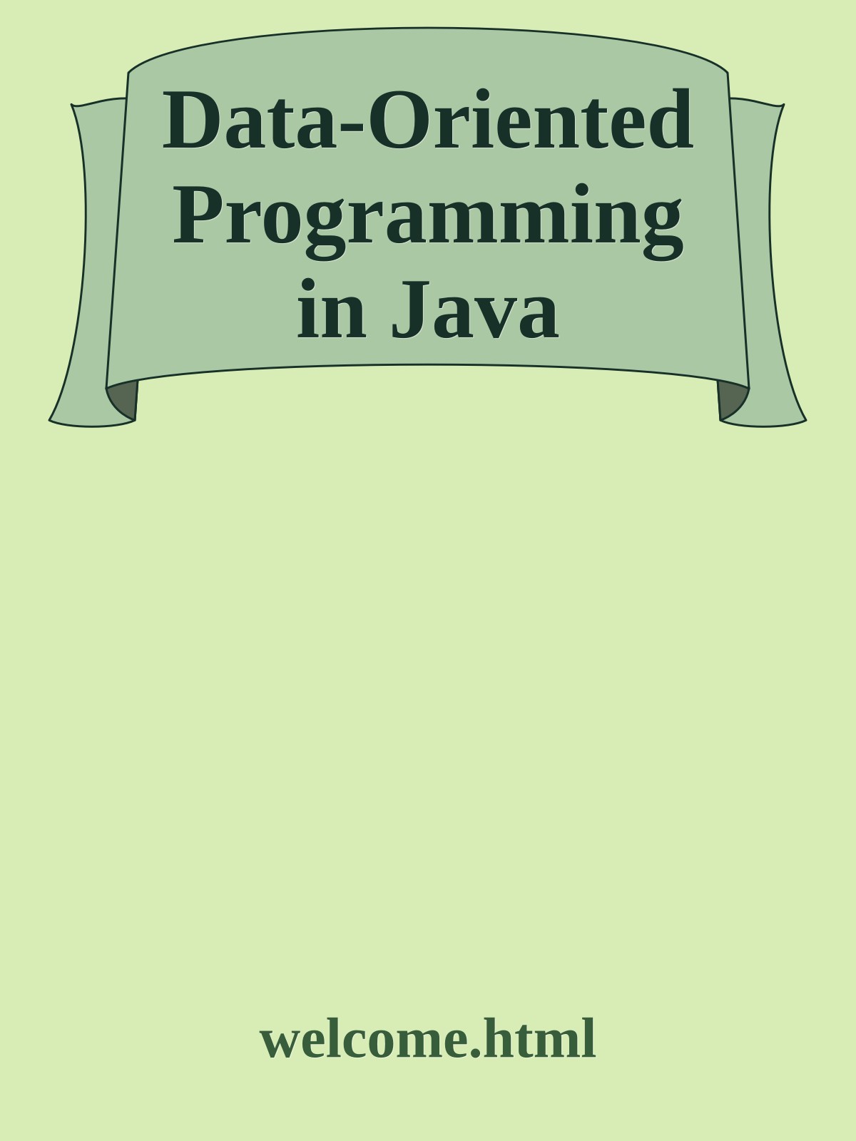 Data-Oriented Programming in Java
