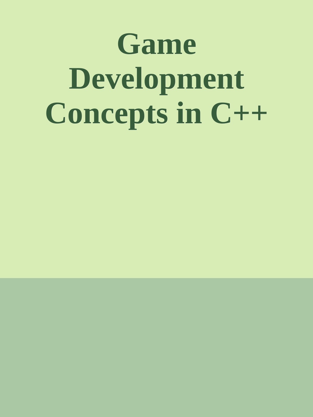 Game Development Concepts in C++