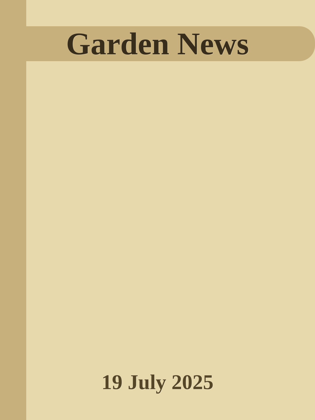 Garden News