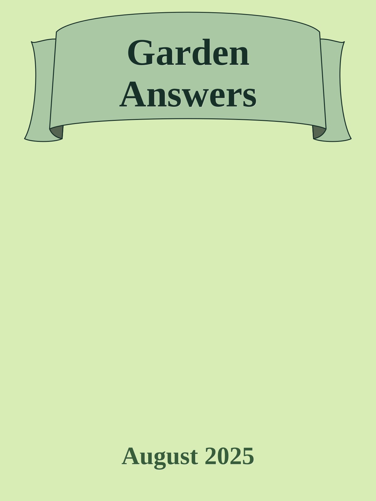 Garden Answers