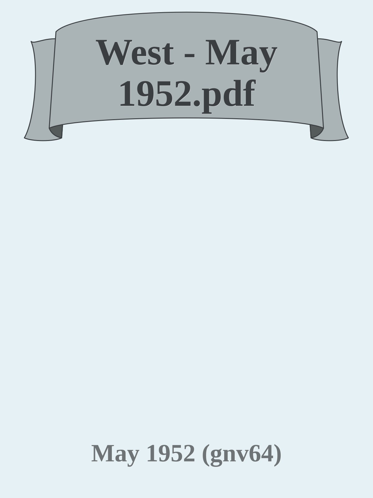 West - May 1952.pdf
