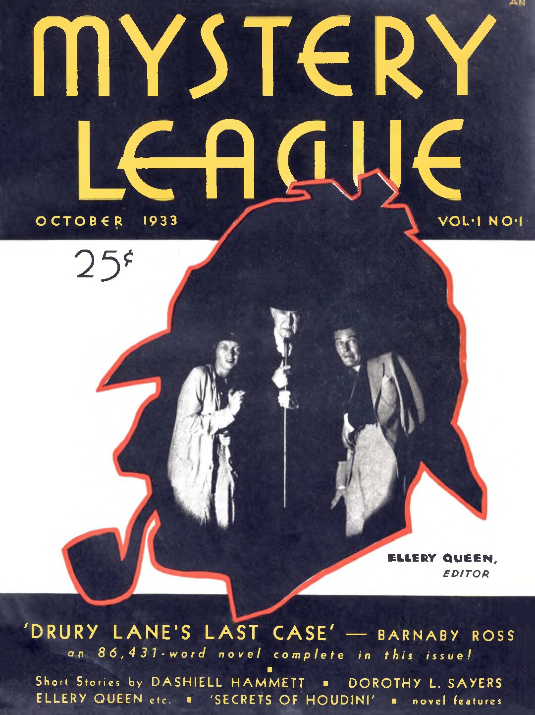 Mystery League - October 1933