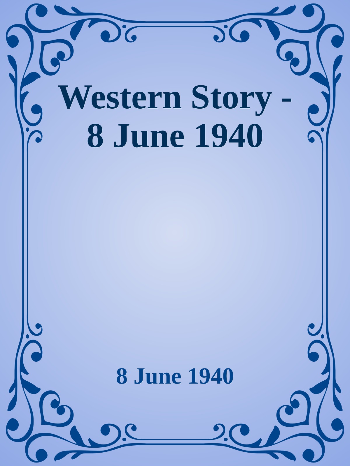 Western Story - 8 June 1940