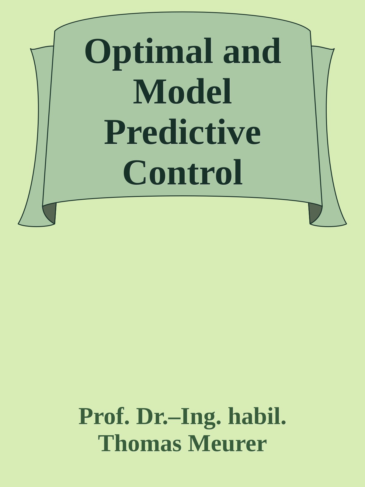 Optimal and Model Predictive Control
