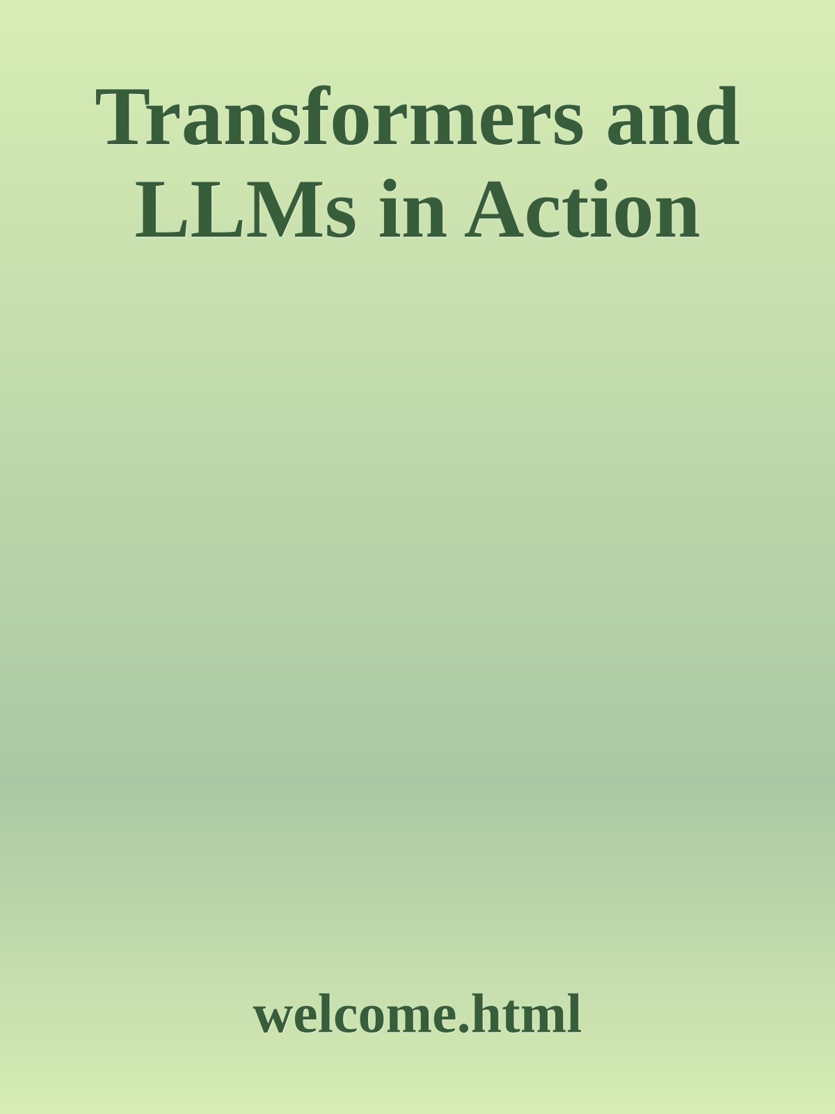 Transformers and LLMs in Action