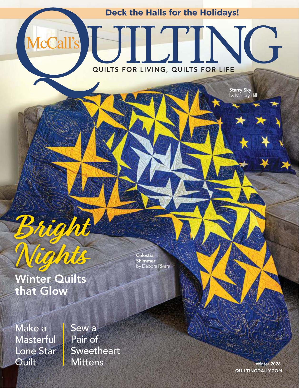 McCall's Quilting - Winter 2026 USA