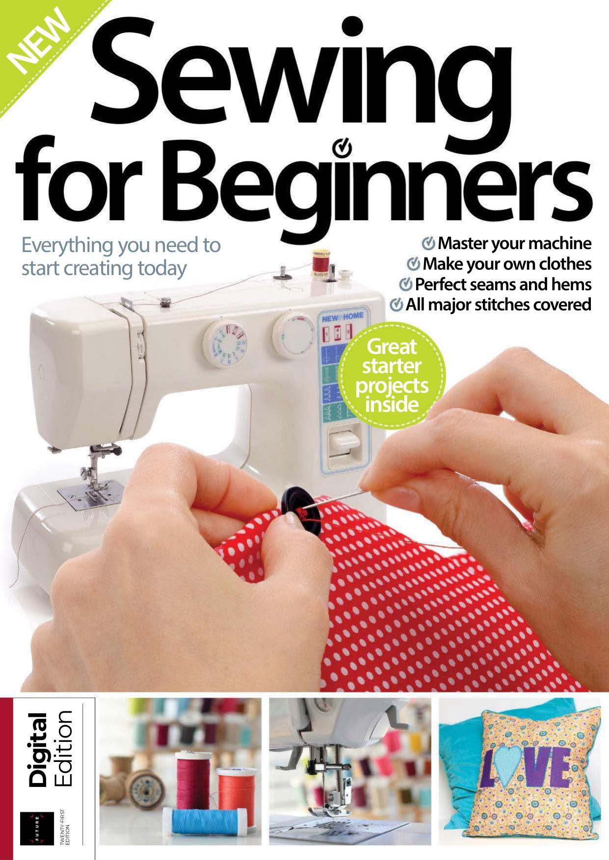 Sewing for Beginners 21st Ed - 2025 UK