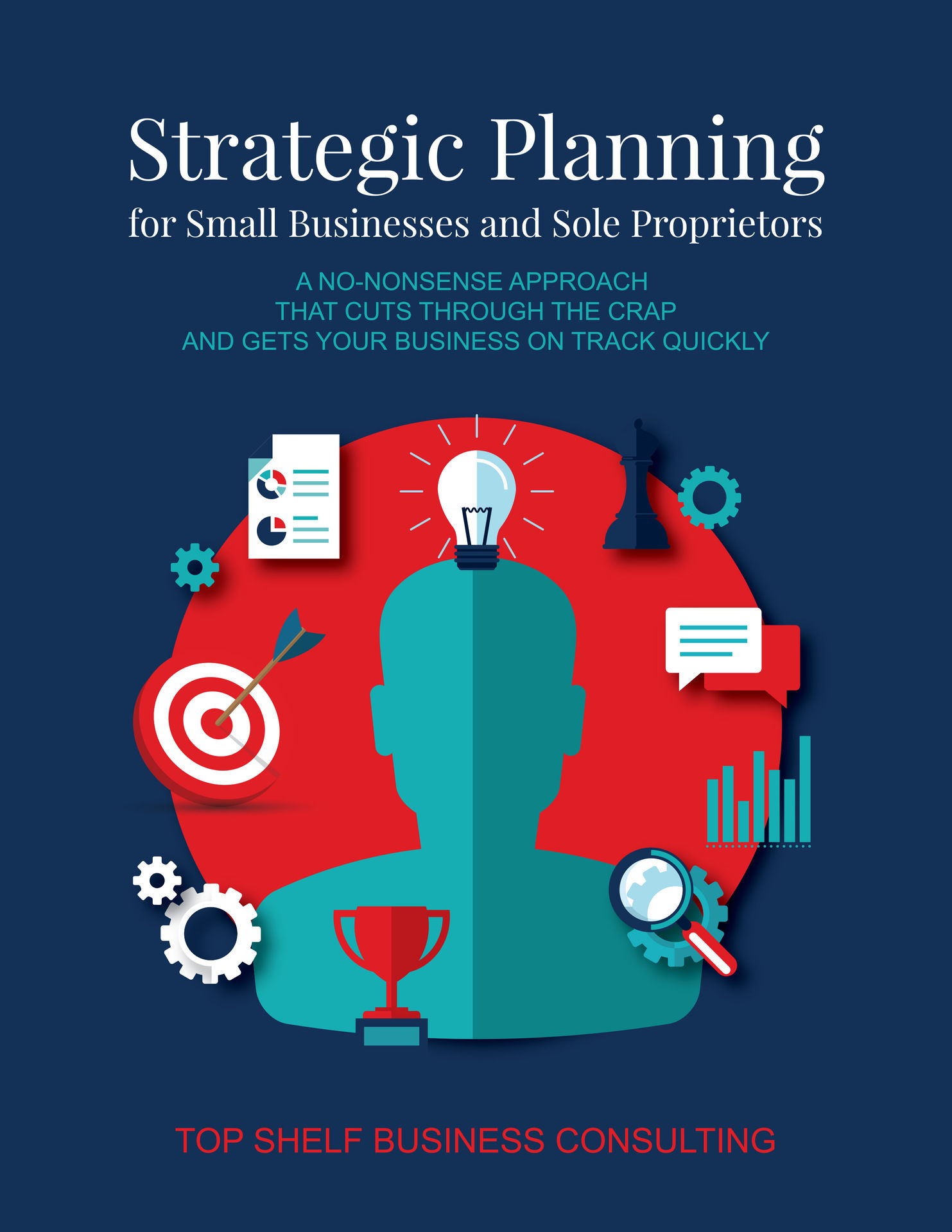 The Strategic Planning Workbook for Small Businesses and Sole Proprietors: A NO-NONSENSE APPROACH THAT CUTS THROUGH THE CRAP AND GETS YOUR BUSINESS BACK ON TRACK QUICKLY (Planning Workbooks 1)