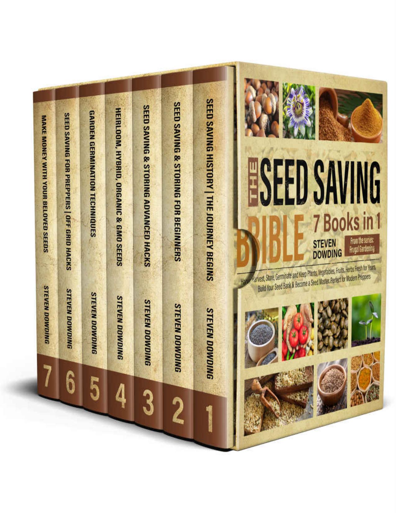 The Seed Saving Bible [7 Books in 1]