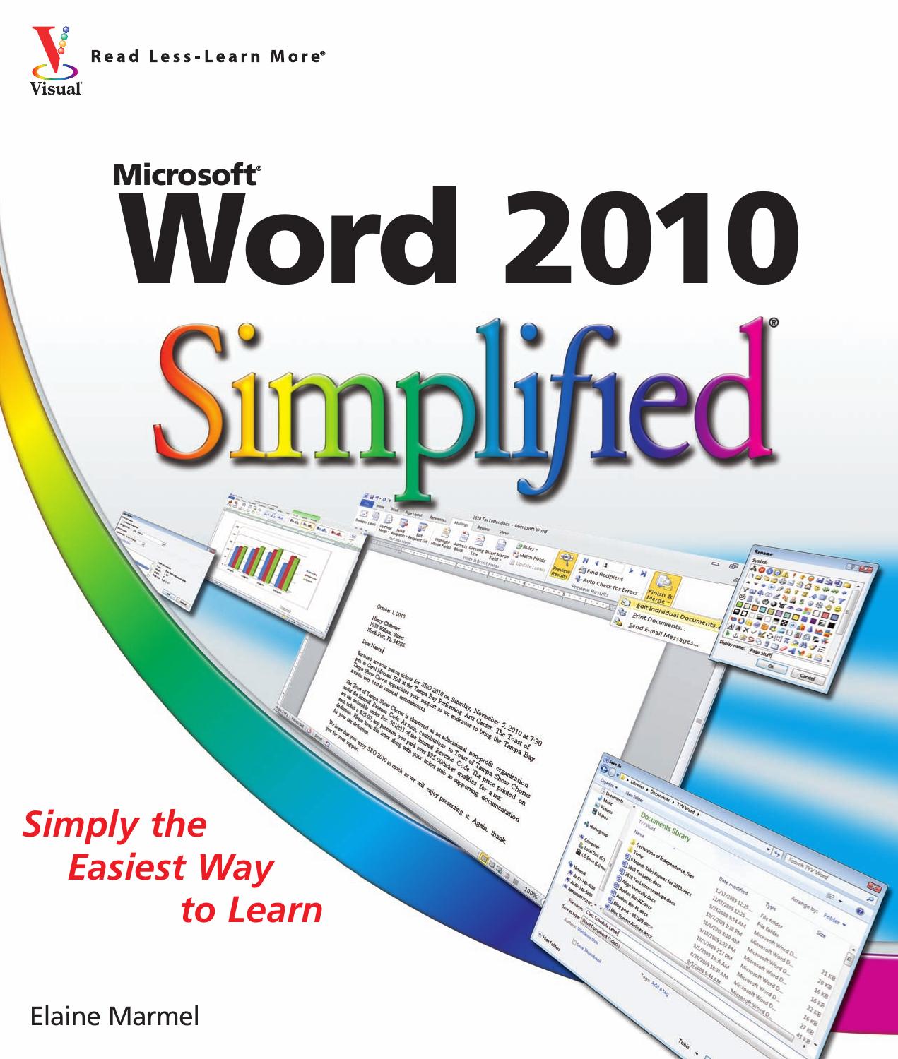 Microsoft Word 2010 Simplified (... Simplified)