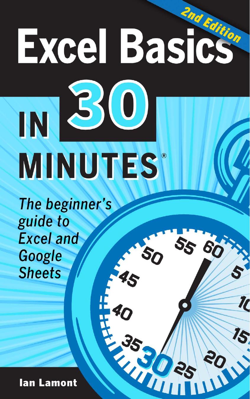 Excel Basics In 30 Minutes, 2nd edition