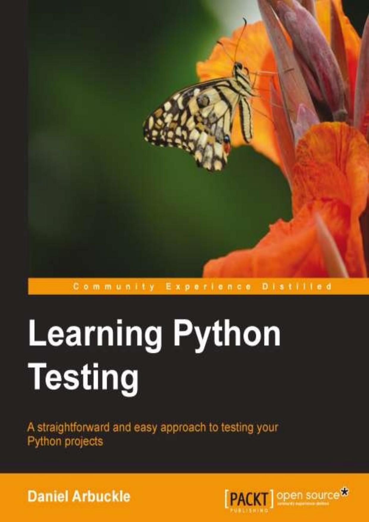 Learning Python Testing