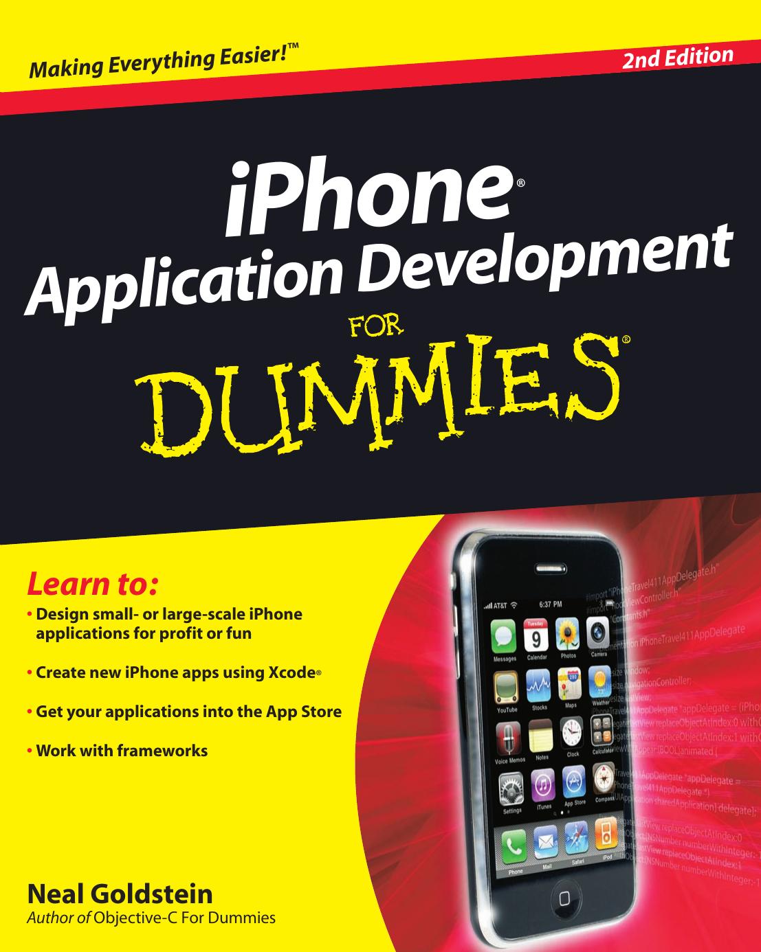 IPhone Application Development for Dummies