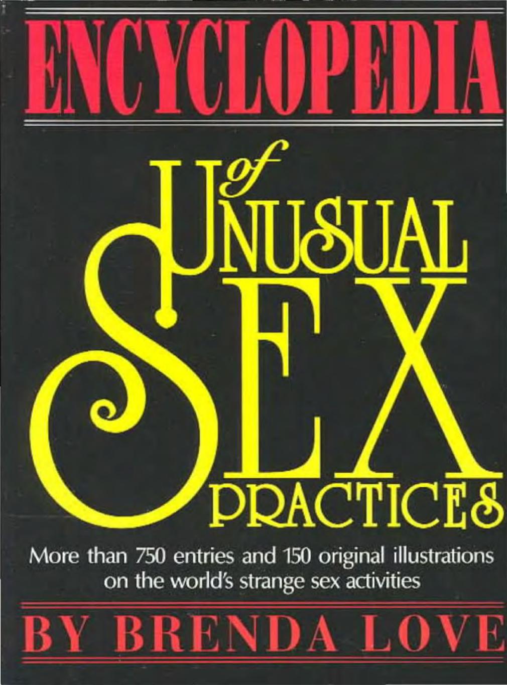 Encyclopedia Of Unusual Sex Practices