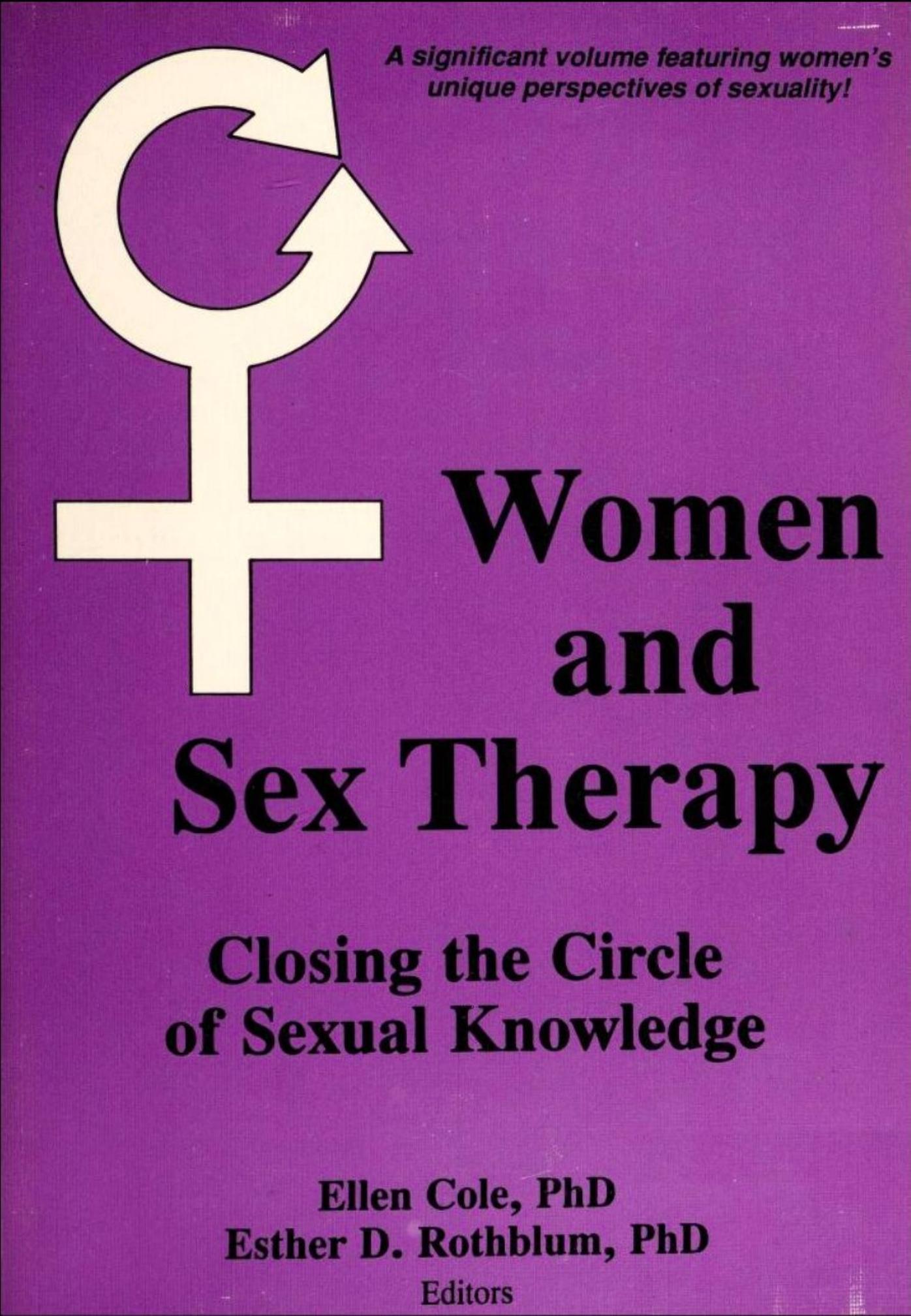 Women and Sex Therapy