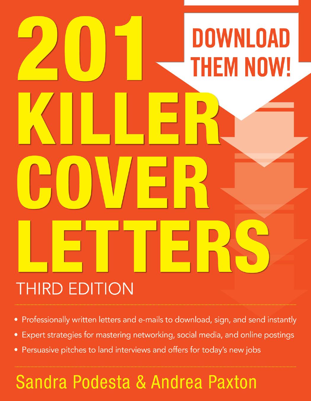 201 Killer Cover Letters