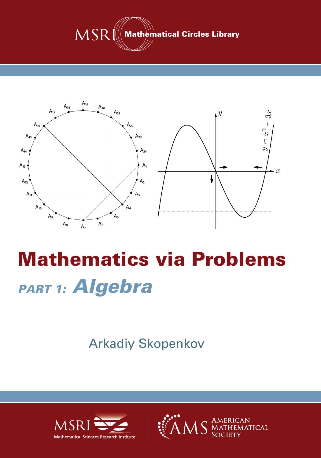 Mathematics Via Problems